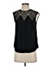 Karen Millen 100% Polyester Black Sleeveless Blouse Size 2 - photo 1