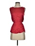 Theory 100% Silk Red Sleeveless Silk Top Size P (petite) - photo 1