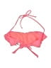 Missguided Solid Pink Swimsuit Top Size L - photo 2