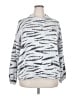 Maurices Animal Print Silver Pullover Sweater Size 20 (2) - photo 1