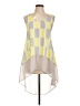 GB 100% Polyester Yellow Sleeveless Blouse Size L - photo 1