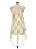 GB 100% Polyester Yellow Sleeveless Blouse Size L - photo 2