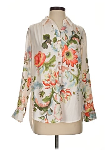Anthropologie 3/4 Sleeve Blouse (view 1)