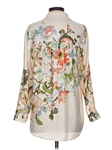 Anthropologie 3/4 Sleeve Blouse (view 2)