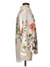 Anthropologie 100% Polyester Floral Ivory 3/4 Sleeve Blouse Size XS - photo 4