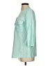 Orvis 100% Linen Green 3/4 Sleeve Button-Down Shirt Size S - photo 5