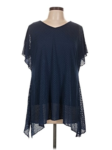 Easywear by Chico's Short Sleeve Blouse (view 1)
