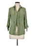 Parallel Skies Green 3/4 Sleeve Button-Down Shirt Size M - photo 1
