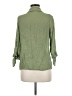 Parallel Skies Green 3/4 Sleeve Button-Down Shirt Size M - photo 2