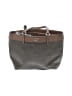 Guess 100% Leather Gray Leather Tote One size - photo 1