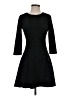 dalia Tweed Black Casual Dress Size 4 - photo 1