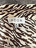 ACOA collection 100% Polyester Animal Print Silver Long Sleeve Blouse Size M - photo 7