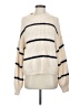 Hyfve Stripes Ivory Pullover Sweater Size S - photo 1