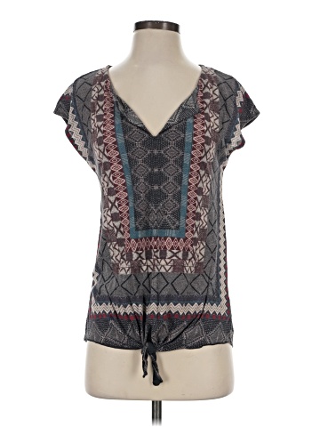 Lucky Brand Short Sleeve Blouse (view 1)