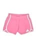 Adidas 100% Polyester Color Block Pink Athletic Shorts Size M - photo 1