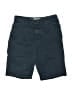 Zara Solid Blue Shorts Size 10 - photo 1
