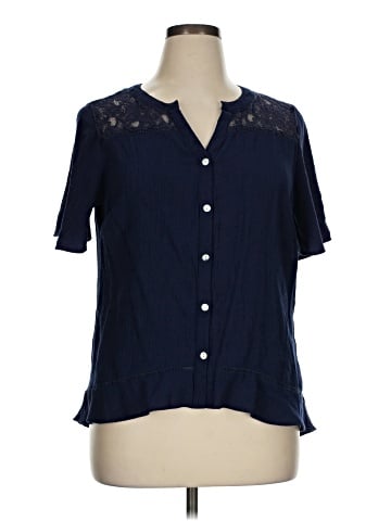 Kim Rogers Short Sleeve Blouse (view 1)