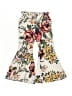 Assorted Brands Floral Ivory Casual Pants Size X-Small totsEstimated - photo 2