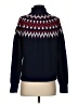 J.Crew Chevron-herringbone Blue Pullover Sweater Size S - photo 2