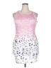 Unbranded Graphic Pink Cocktail Dress Size XXL - photo 1