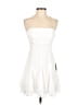 Lulus 100% Polyester White Cocktail Dress Size S - photo 1