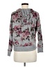 Maurices Floral Gray Zip Up Hoodie Size M - photo 2