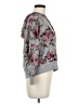 Maurices Floral Gray Zip Up Hoodie Size M - photo 4