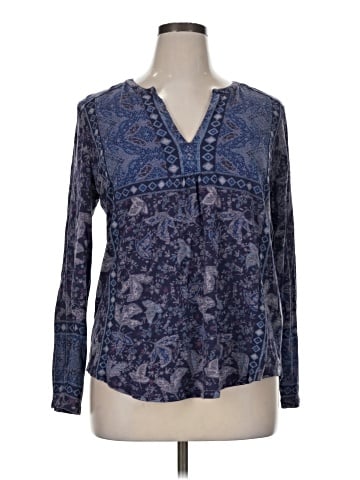 Lucky Brand Long Sleeve Blouse (view 1)