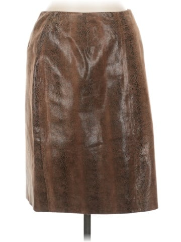 Valerie Stevens Leather Skirt (view 1)