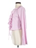 Primark 100% Polyester Pink Long Sleeve Polo Size S - photo 5