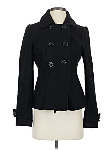 Tulle Wool Coat (view 1)