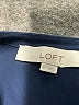 Ann Taylor LOFT 100% Rayon Blue Sleeveless Blouse Size S - photo 7