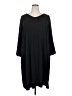 Quacker Factory Solid Black Casual Dress Size 3X - photo 1