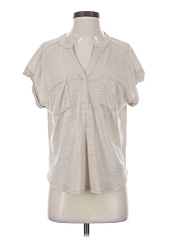 Cable & Gauge Short Sleeve Blouse (view 1)