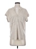 Cable & Gauge Gray Short Sleeve Blouse Size S - photo 1