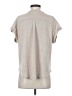 Cable & Gauge Gray Short Sleeve Blouse Size S - photo 2