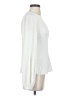 Calvin Klein 100% Polyester Ivory Long Sleeve Blouse Size S - photo 4
