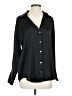 Zara 100% Polyester Black Long Sleeve Blouse Size S - photo 1