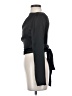 Zara 100% Polyester Black Long Sleeve Top Size XS - photo 5