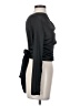 Zara 100% Polyester Black Long Sleeve Top Size XS - photo 4