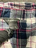 Eddie Bauer 100% Cotton Plaid Gray Long Sleeve Blouse Size XL - photo 7
