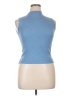 DAZY Blue Sleeveless Top Size XL - photo 1