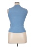 DAZY Blue Sleeveless Top Size XL - photo 2
