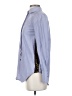 J.Crew 100% Cotton Chevron-herringbone Blue Long Sleeve Button-Down Shirt Size 00 - photo 5