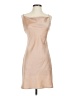 Assorted Brands 100% Polyester Solid Tan Cocktail Dress Size S - photo 1