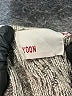 YOON Chevron-herringbone Gray Poncho Size XS - Sm - photo 7