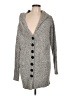 Shein 100% Acrylic Gray Cardigan Size L - photo 1