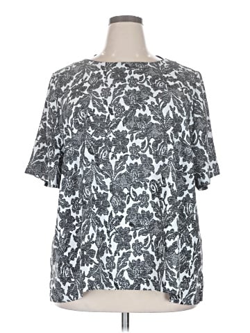 Lane Bryant Short Sleeve Blouse (view 1)