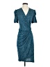 Lark & Ro Teal Cocktail Dress Size M - photo 1