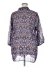 Avenue Purple 3/4 Sleeve Blouse Size 22 Plus - photo 2